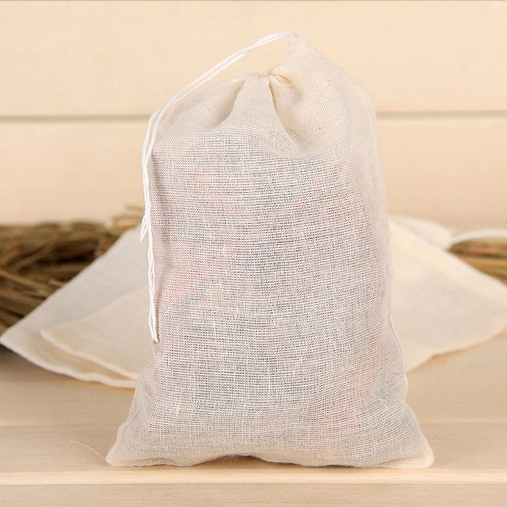 1/3/5PCS Reusable Slag Bags Food Colander Cotton Filter Bag Strainer Mesh Nut Milk Wine Strainer