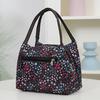 Hand-Carrying Lunch Bag Large Opening with Widened Handle Carrier Oxford Waterproof Bento Bag for Commuting Work Travel