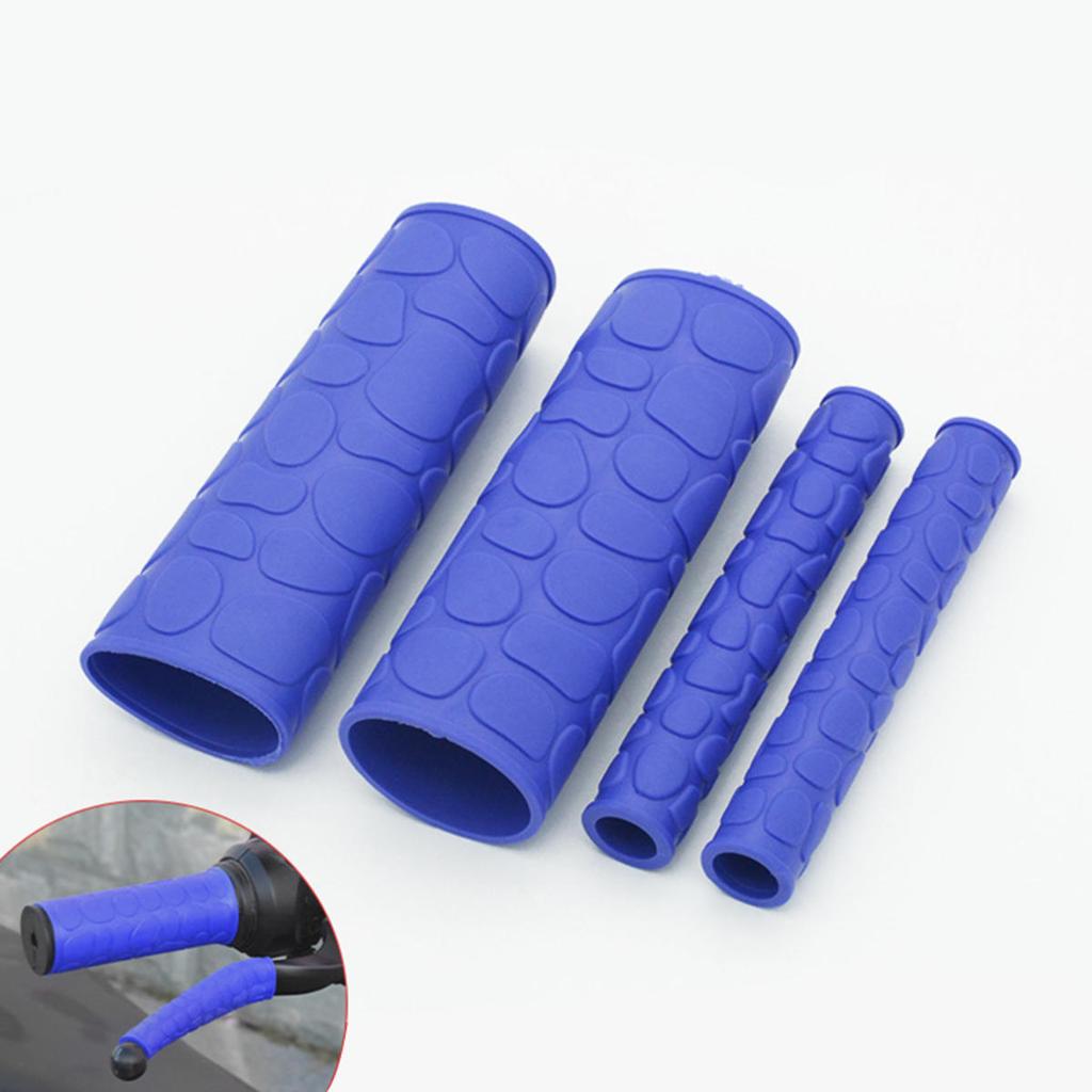 Non-slip Rubber Grip Glove Motorcycle Handle Cover Universal Heat Shrinkable Grip Cover Sleeve Handlebar Covers Accessories