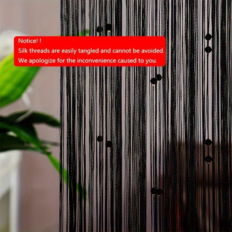 Beaded Curtain Door String Curtains for Doorway Tassels Beads Hanging Fringe Hippie Room Divider Window Hallway Entrance Bedroom