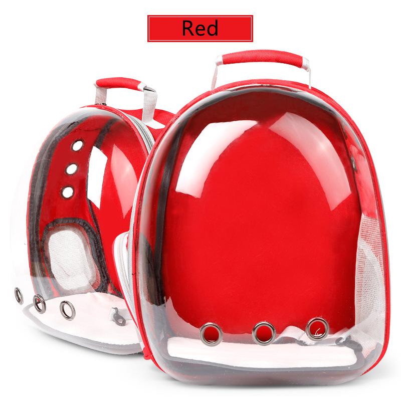 Cat Carrier Bags Pet Carriers Small Dog Cat Backpack Breathable Travel Space Capsule Cage Pet Transport Bag Carrying For Cat