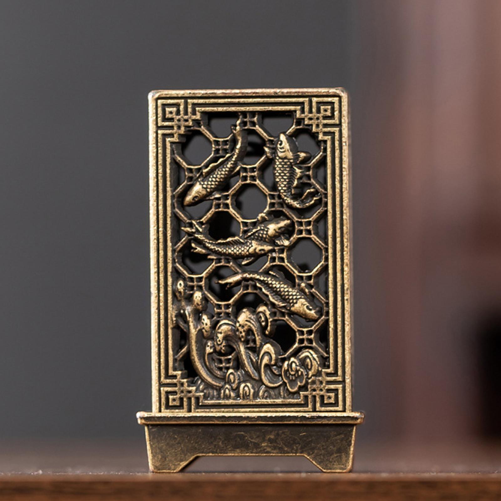 

Винтажная палочка для благовоний, курильница для благовоний, домашняя курильница для благовоний для Будды, винтажный диффузор для благовоний One Size