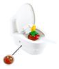 Remote-Controlled Toilet Prank Toy With Water Jet