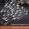 Stainless Steel Dessert Spoons - 6-Piece Set