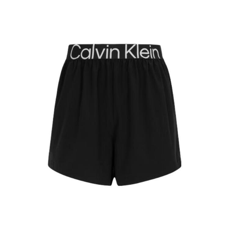 

Calvin Klein Технология Водонепроницаемые эластичные тканые повседневные шорты с эластичной резинкой на талии Женские шорты темно-черного цвета 4WS3S802-001