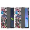 Case for Lenovo Tab P11 Pro Gen 2 TB132FU TB132XU 11.2", Three-part with stylus holder, Graffiti