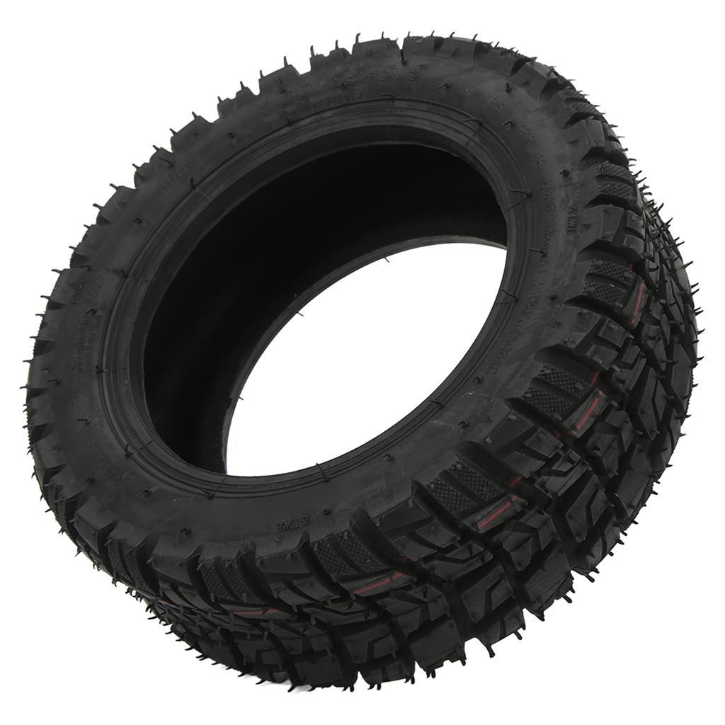 100 65 6.5 Tire 11inch Rubber Shock Absorption Widen Thicken Off Road Tyre for Scooter with Inflatable Nozzle