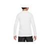 Nike Letter Print Casual Long Sleeve T-Shirt Kids Tops White FD3990-100