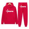 Gothic Punk Rock Letter Hoodie & Sweatshirt Set - Trendy Streetwear