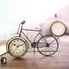 Antique Bicycle Alarm Clock Arabi Numeral Desk Clock Vintage Table Clock Home Office Bedroom Dormitory Decoration