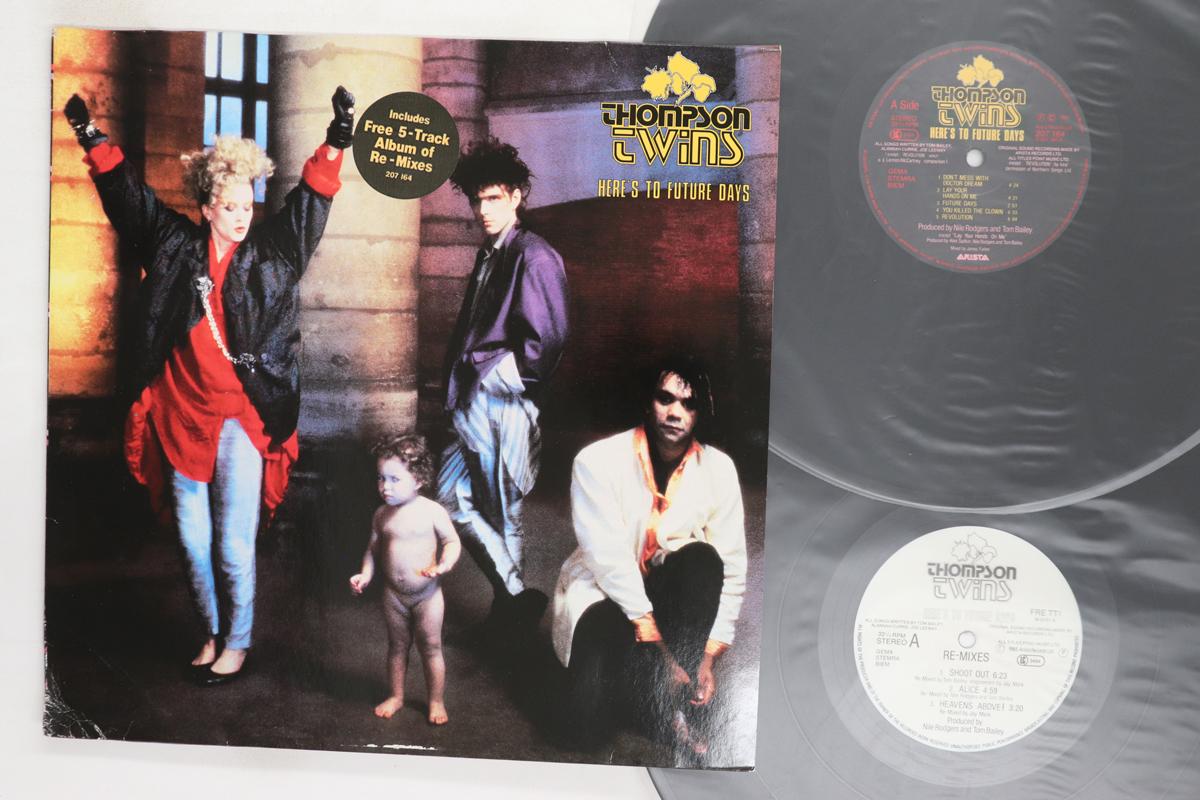 

LP Record THOMPSON TWINS Heres To Future Days 207164 ARISTA 1985 UK Pop Used