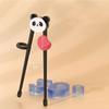 Cute Bear Frog Animal Silicone Tableware Eating Training Tools Baby Practice Helper Kids Chopsticks