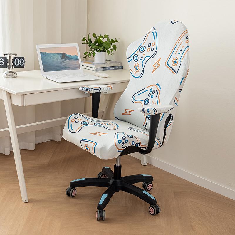 Gaming Chair Cover Soft Elastic Armchair Covers E-sports Computer Seat Chair Covers Universal Internet Cafe Chair Cover