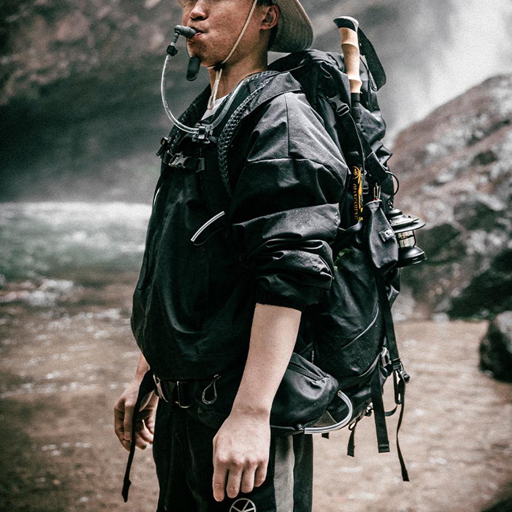 TPU Soft Flask Collapsible Sports Water Bottle Outdoor Foldable Water Bladder 2L Running Riding