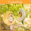 Wooden Parrot Figurine Animal Decor Gift For Office And Kids