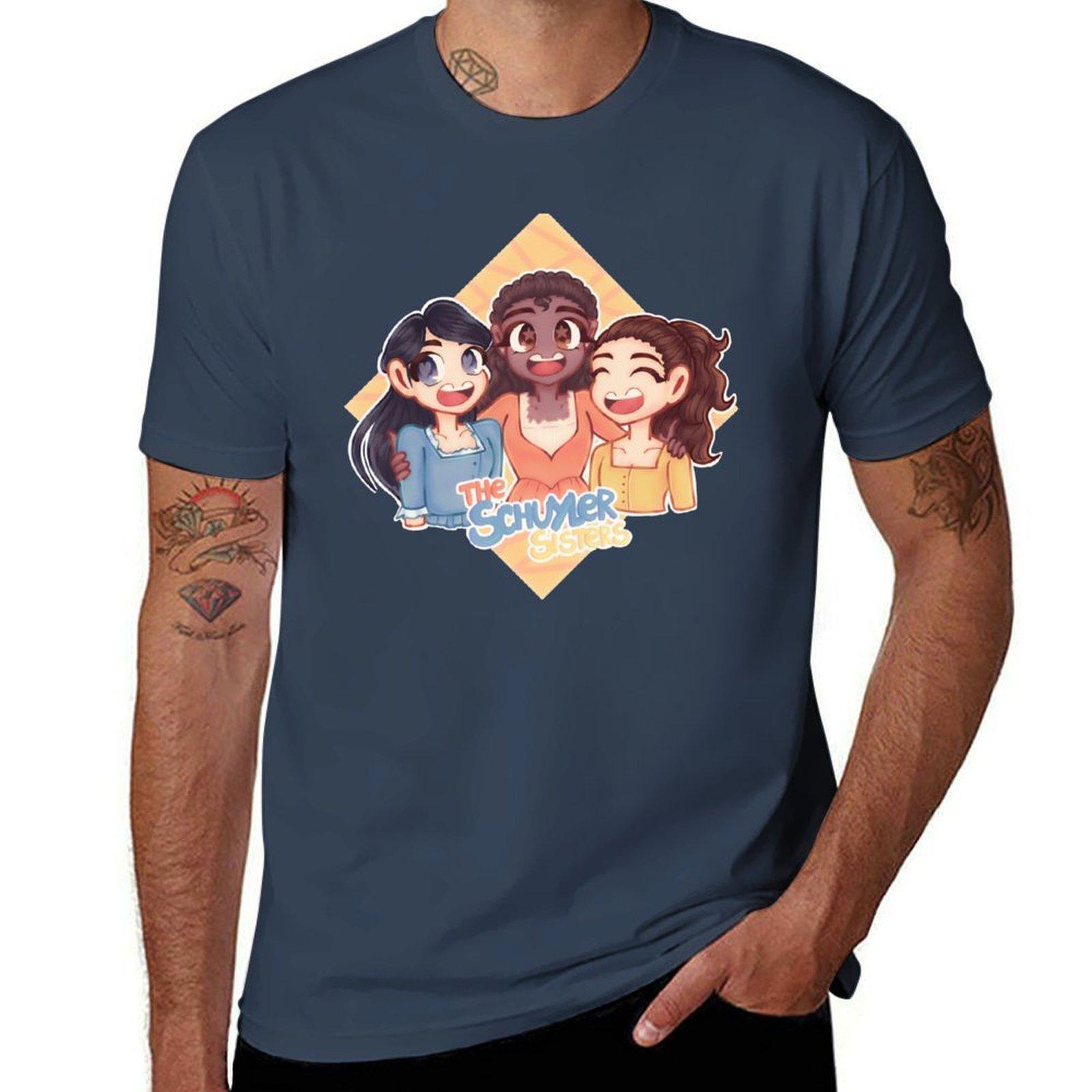 The Schuyler Sisters TShirt Large Size Basic Casual TShirt S