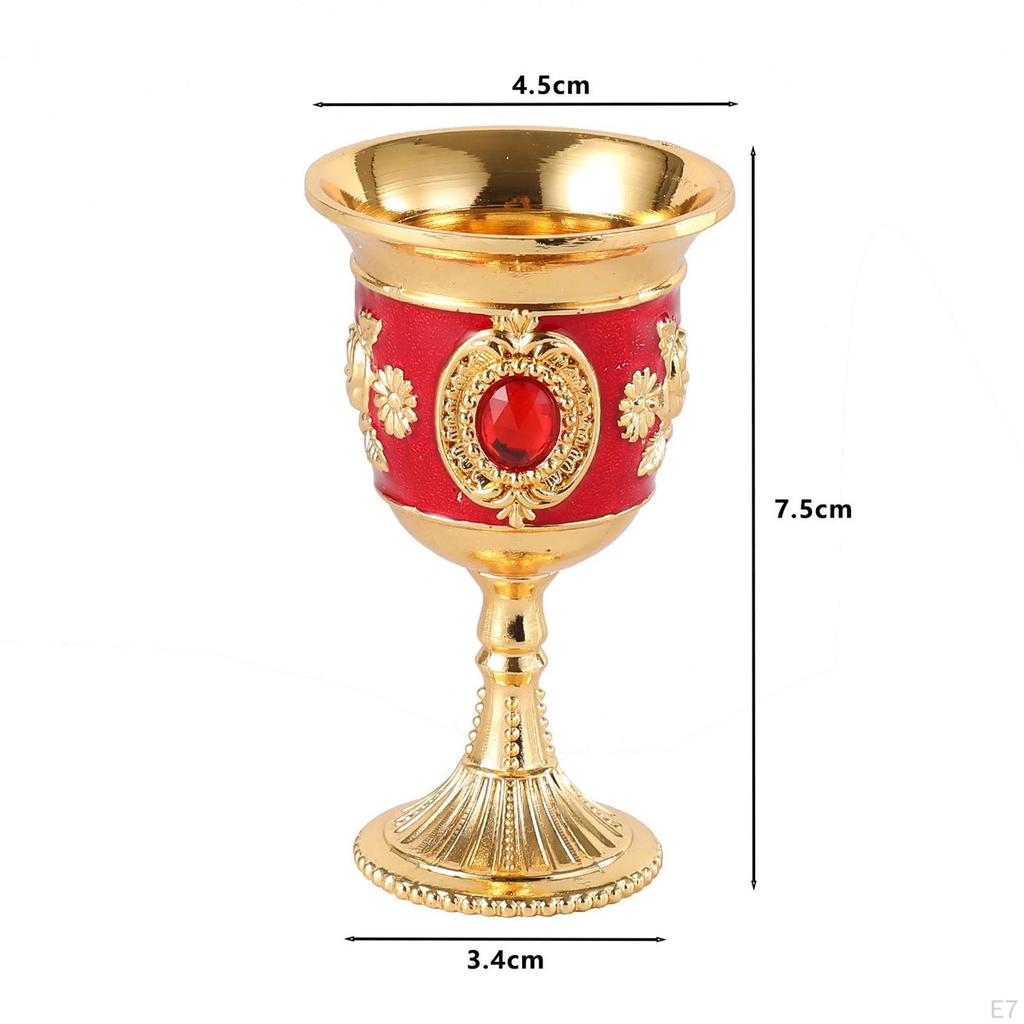 Cup Zinc Alloy Decorative Item Suitable for