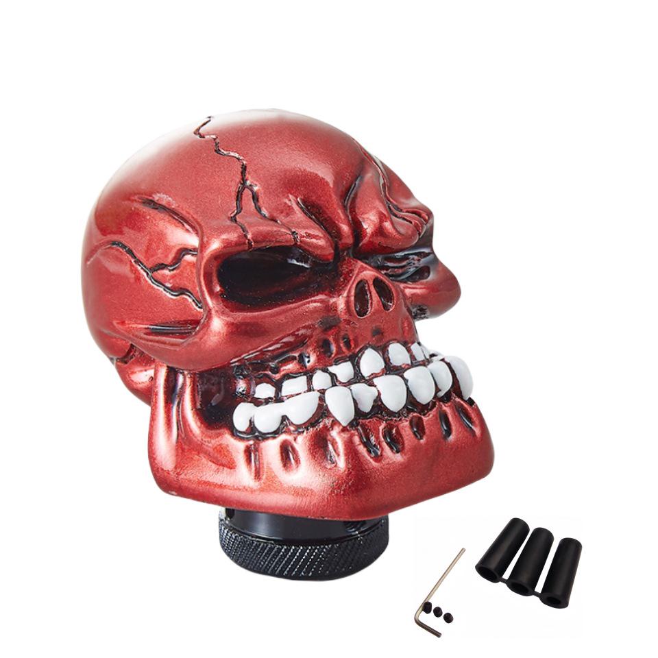 Universal Big Tooth Skull Resin Gear Shift Knob