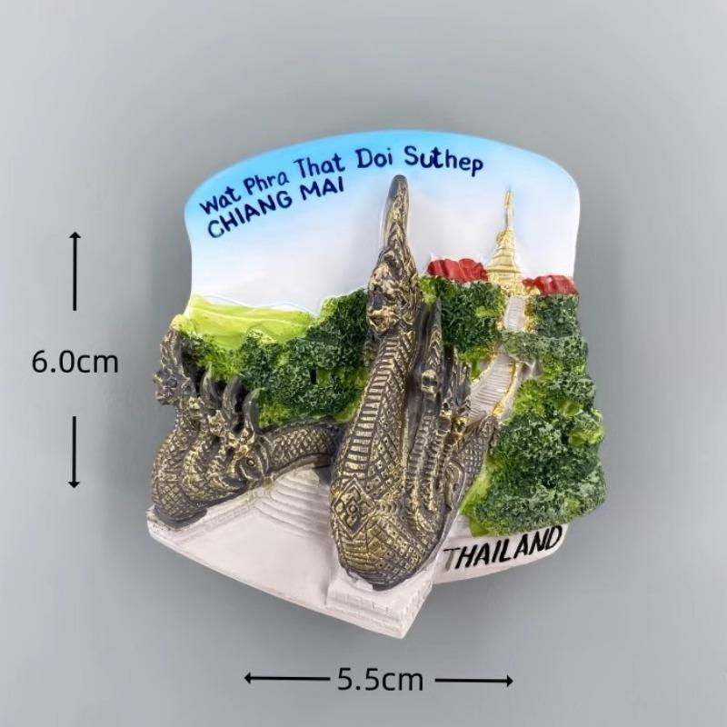 Thailand Souvenirs Phuket Fridge Magnets Home Decor Bangkok Refrigerator Stickers Wedding Gifts