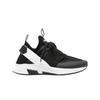 Neoprene Suede Jago Sneaker Black White