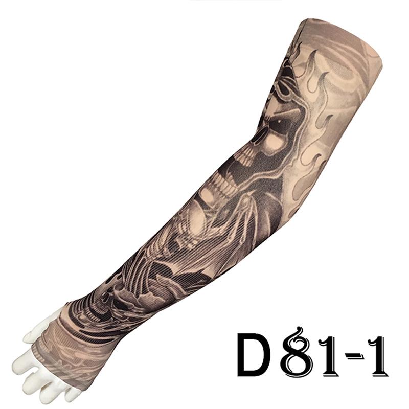 Praktické návleky na tetování Čínský styl návleky na led Venkovní Rybaření Jízda na opalovací krém Ochranné návleky na tetování proti UV záření