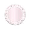 Round Plaid Hard Diatom Mud Coffee Tea Coaster Thermal Insulation Pad Office Non-slip Absorbent Pad