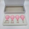 Rubber Massage Body Cups Glass Vacuum Cupping Anti Cellulite Suction Cup Massager for Face Facial Skin Lifting Tools