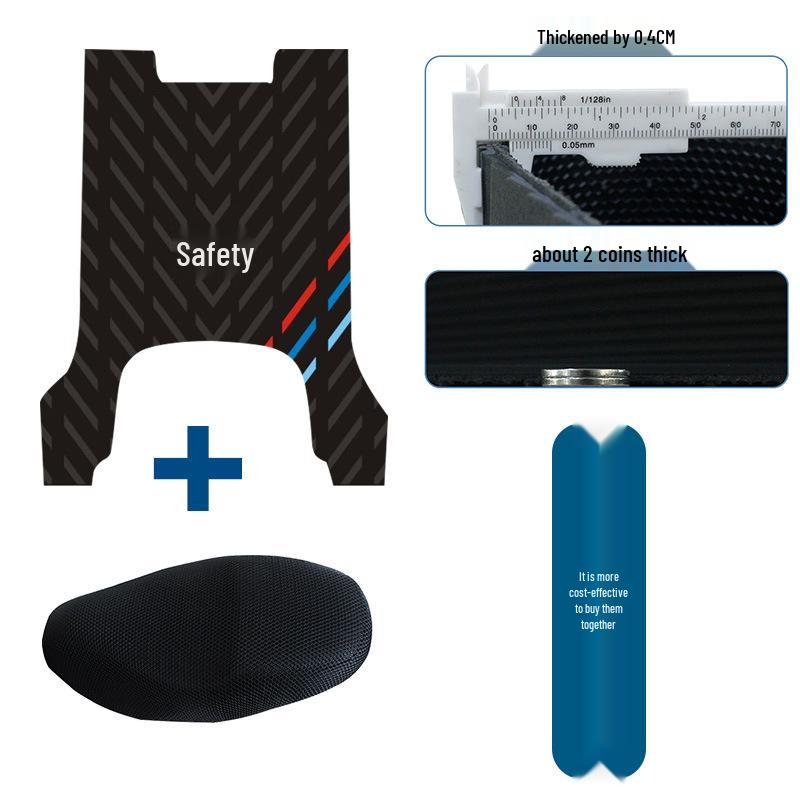 Durable Non-Slip Rubber Foot Mats for Tailing Qingfeng EB Electric Vehicles
