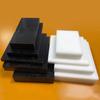 White/Black POM Sheet Board Hard Plastic Polyoxymethylene Plate Thickness 1mm - 20mm for DIY Raw Material CNC Model Board