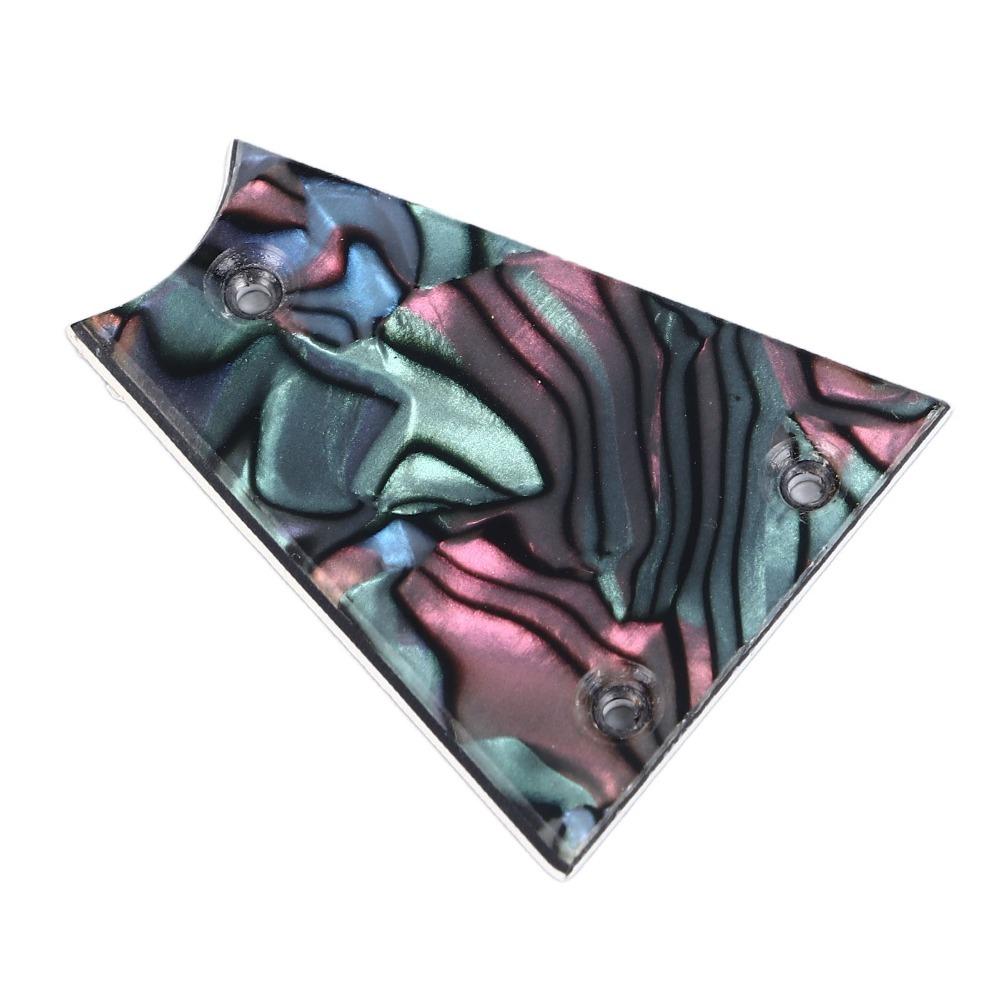 2PCS Polymer Material Truss Rod Cover Plate Multicolor Guitar Rod Cover Plate Electric Guitar GR40