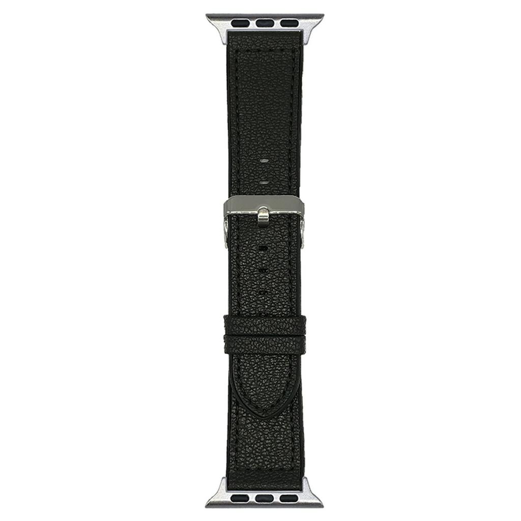 Watch Band For Apple Watch Series 10 9 8 7 SE 6 5 4 3 2 1 42mm 41mm 40mm 38mm Silicone Leather Coated Wrist Strap