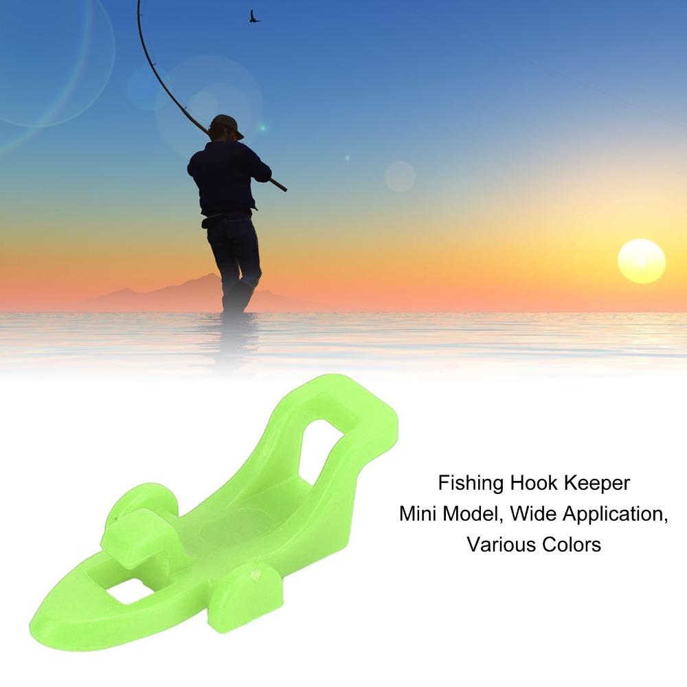 20PCS ABS Fish Lure Bait Holder with 3 Size Rubber Rings Lure Holder  For Fishing Rod