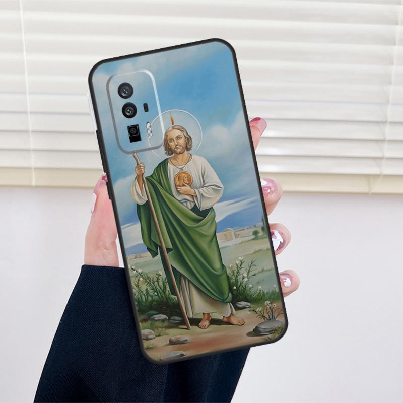 San Judas Tadeo Cover For Xiaomi 11T 12T 13T 14T Pro 13 14 15 Ultra POCO X7 X6 Pro X3 X5 F5 F6 M6 Pro Case