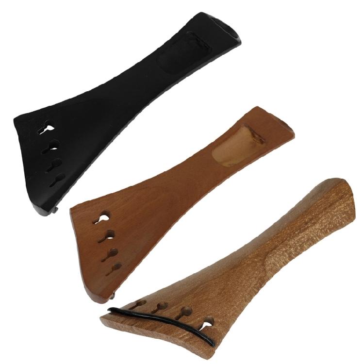 4 String Violin Tailpiece Replacement String Adjuster Professional String Holder Standard Wood 4/4 Violin Tailpiece
