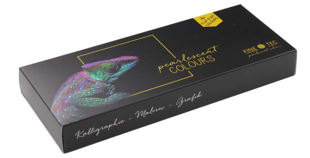HOLBEIN Finetech Pearlescent Color F2400 Pearl Color 22 Colors Color 2 Color Set 610605 + Flip-Flop