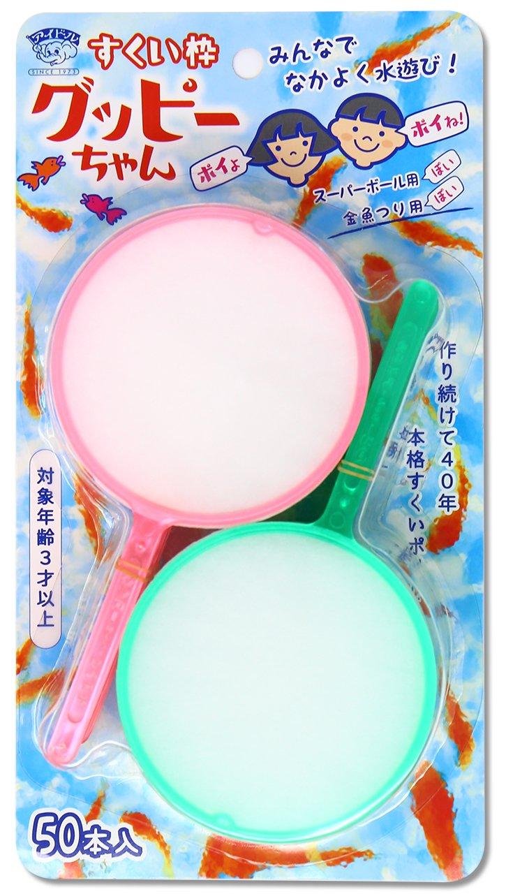 

Идол Гуппи Совок Рамка Супер Шар (50 штук) [Ловля золотых рыбок, Сачок] розовый