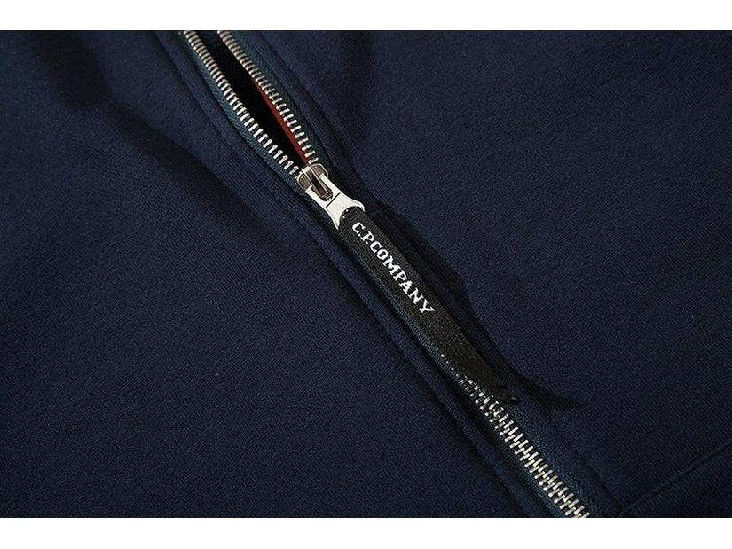 Cross Classic CP Casual Glasögon Dragkedja Huvtröja med Broderad Logotyp