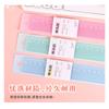 Creative Jelly Color 20cm Straight Ruler For Student Office Drawing Measuring Tool