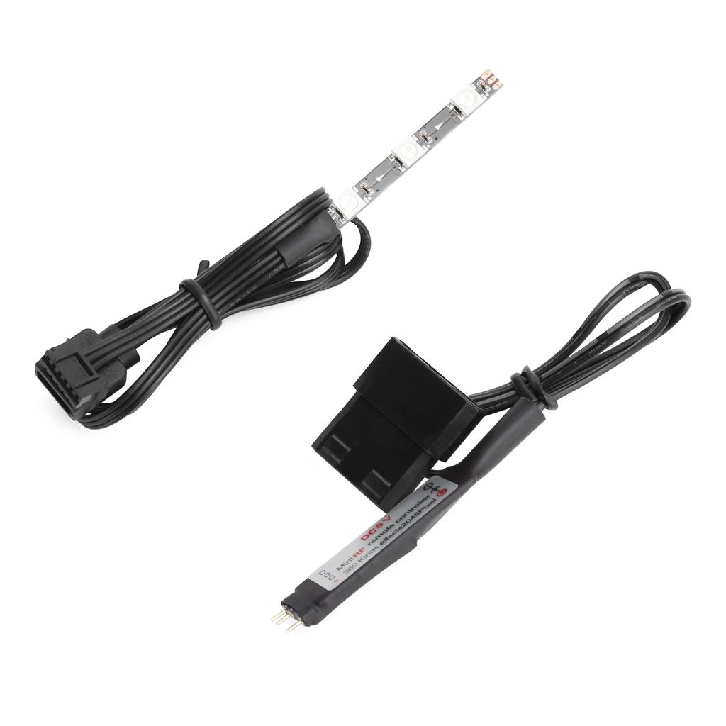 Fernbedienungsset RGB Vollfarbige Beleuchtung CPU Wasserkühlungstank Controller Kit 5V