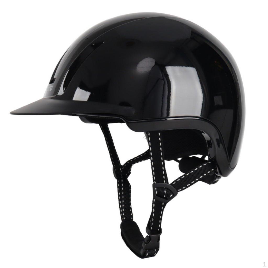 Reiterhelm Hinterkopfschutz Reiten Vollschutz Sportausrüstung für Erwachsene,