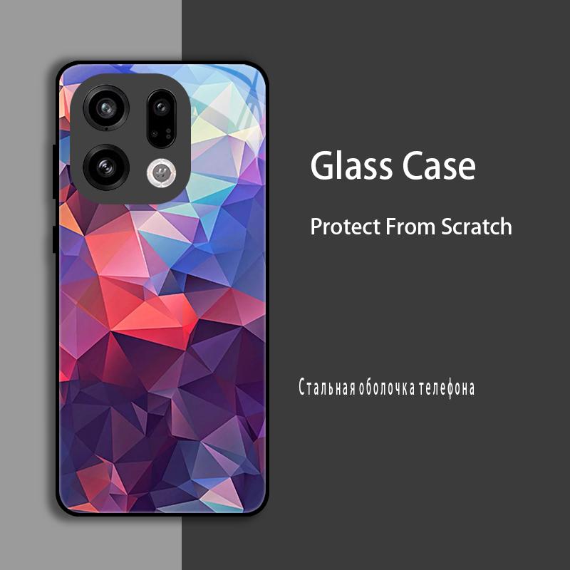 For OPPO Find X9 X 9 Pro Case Cover Tempered Glass Case Hard Shockproof Coque Bumper For OPPO Find X8S X8 Ultra Protect Case