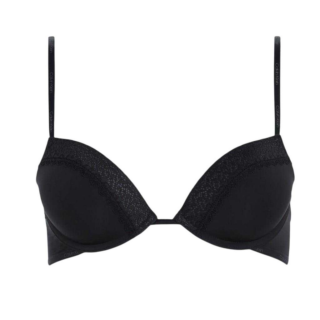 Calvin Klein Womens/Ladies Flirty Plunge Push Up Bra