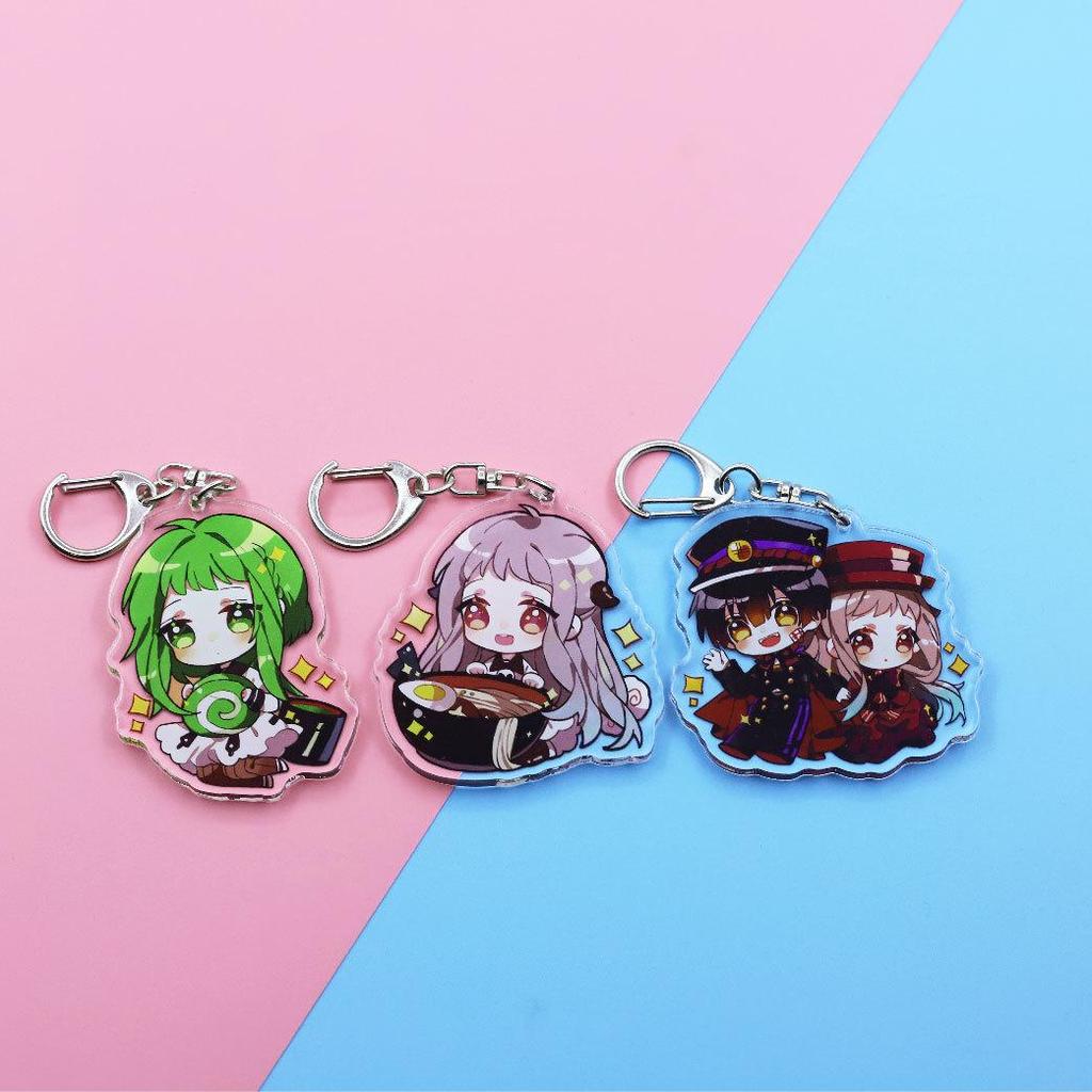 Toilet-bound Hanako-kun Acrylic Keychain: Akane, Aoi, Mitsuba, Sakura, Yugi, Nene Characters