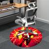 1pc Flash Speedster Office Round Area Rug, Under Office Chairs Bedroom Living Room Home Decor, Room Deco, Available in Various Sizes