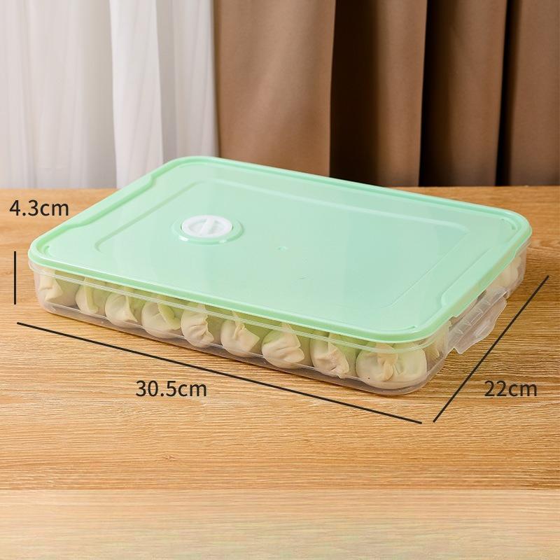 Preservation Storage Multi-layer with Lid dumpling forming machine Home Food Grade Dumplings, Chaotic Freezing Refrigerator, Egg