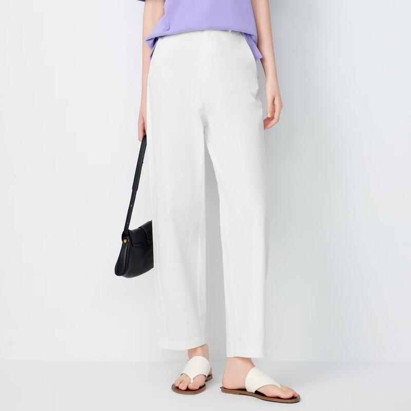 

Elva Island Women s High-Waist Tapered Casual Pants S