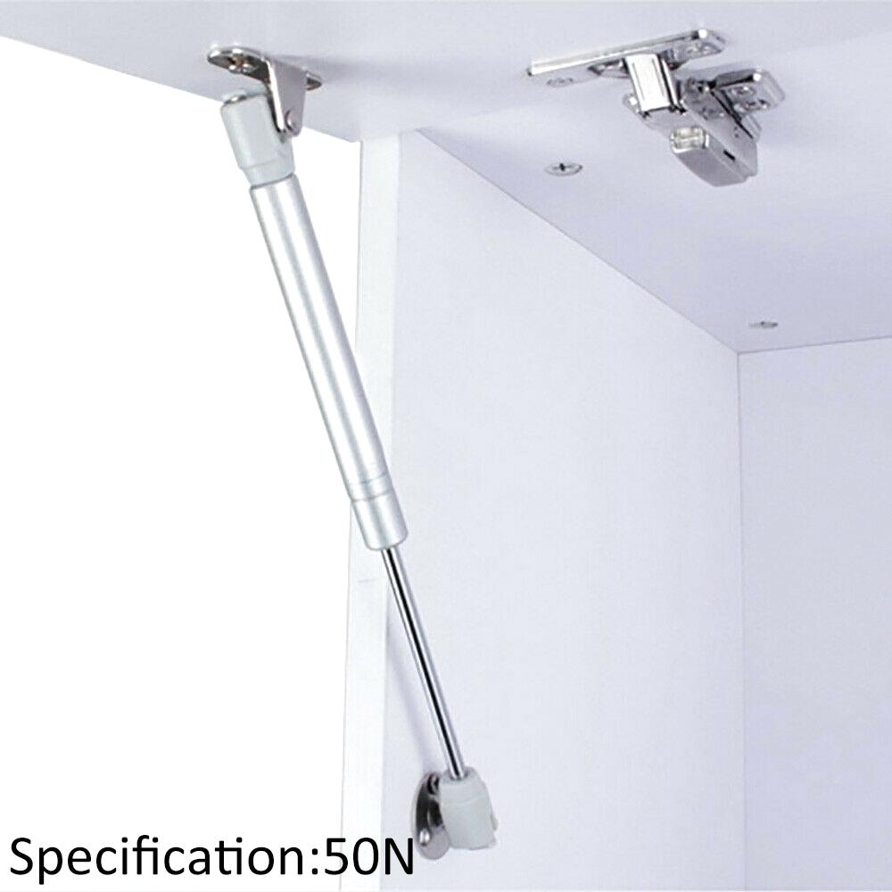 4Pcs Support Gas Spring Hydraulic Furniture Cabinet Door Lift Up Hydraulic Gas Spring Lid Flap Stay Hinge Strut Support