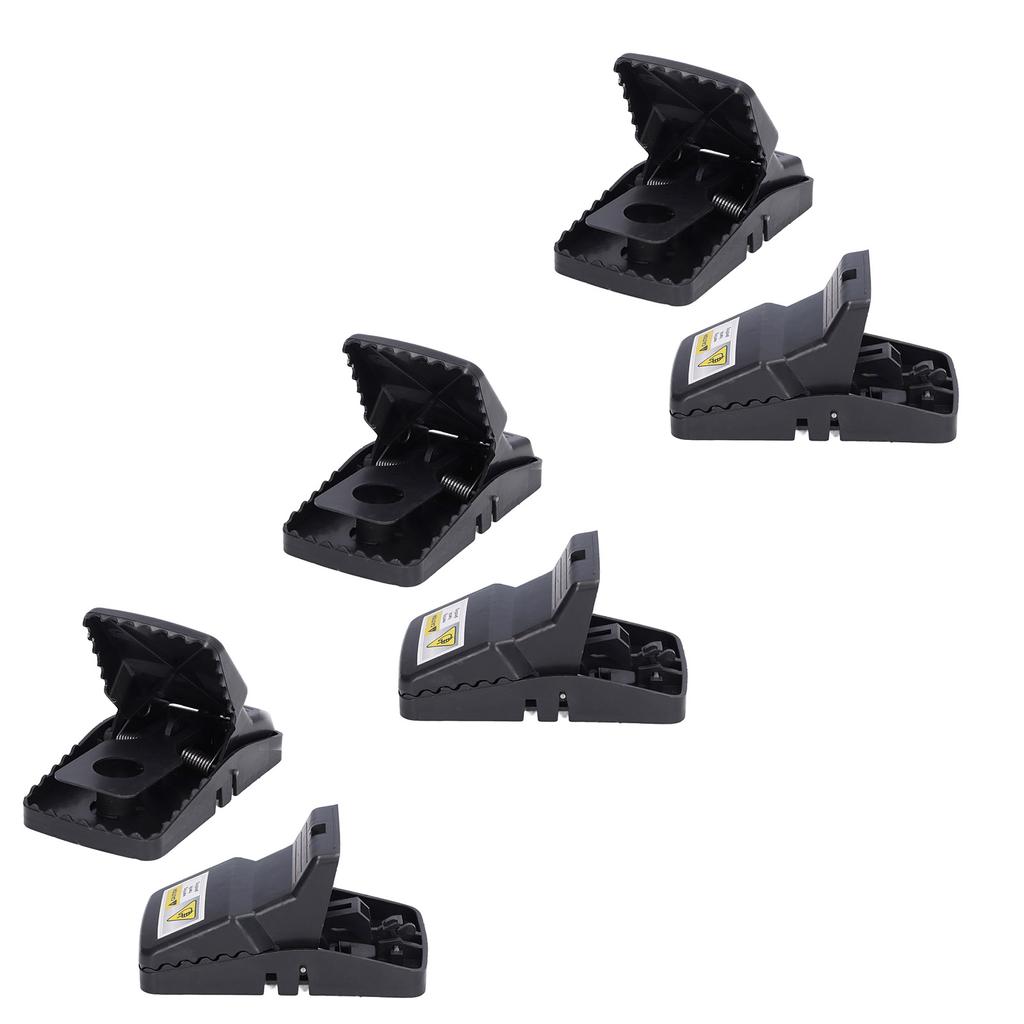 6Pcs Mouse Traps Plastic Material High Sensitivity Touchless Design Safe Reusable Rat Catcher