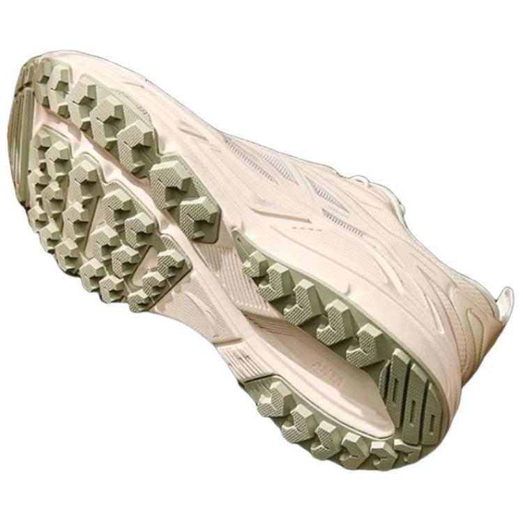 New Anta Sea Explorer Slip Resistant Low Top Casual Shoes Men's Gray Green 112428865-3