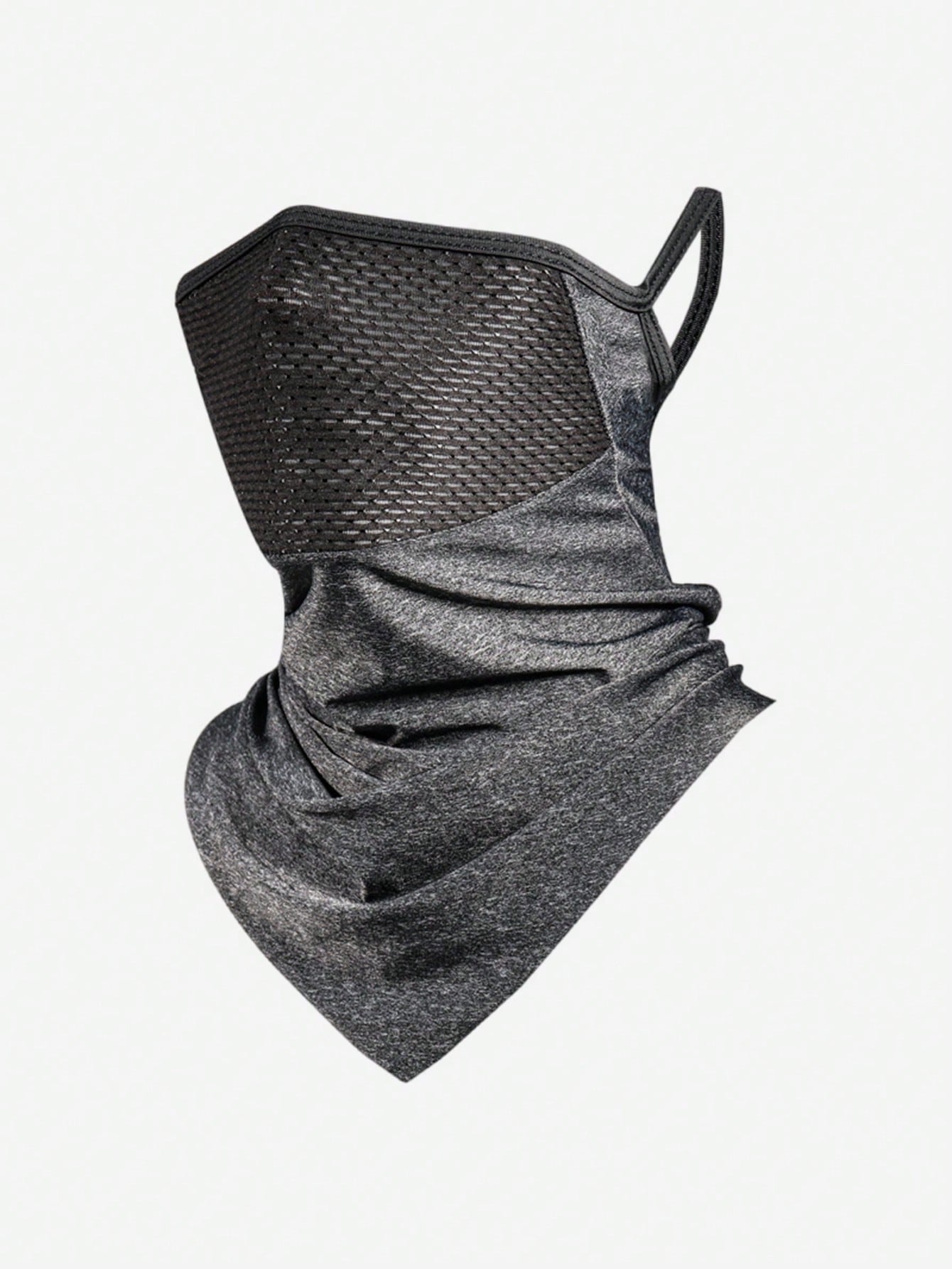 Unisex Cooling Ice Silk Sun Protection Face Mask UPF50+ Breathable Mesh Neck Gaiter with Filter for Cycling Fishing Motorcycle